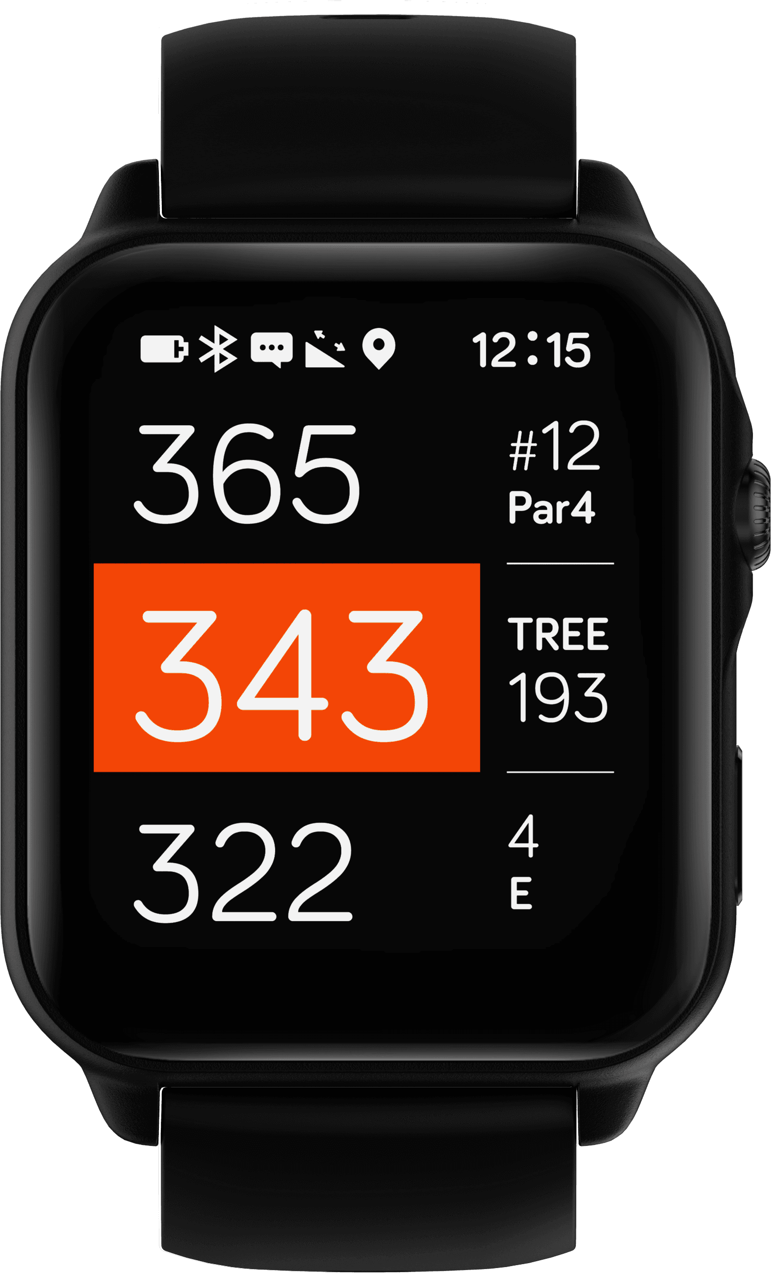 NAVO W1 golf GPS watch product image